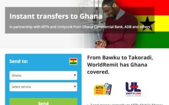 Easy, Affordable and Super Convenient: WORLD REMIT Allows You to Instantly Send Money to Ghana–Even to Recipient’s Mobile Money Wallet